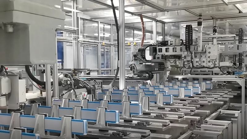Fully automatic production line